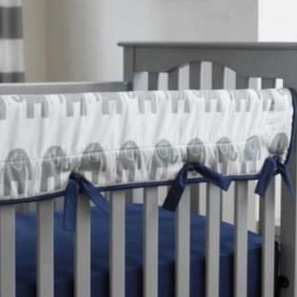 Carousel Designs Rail Cover & Crib Skirt - Picture 3 of 10